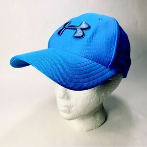 Under Armour Blitzing Classic Fit Blue Baseball Cap Hat M/L